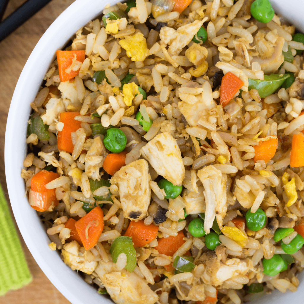 Soy Garlic Chicken & Rice