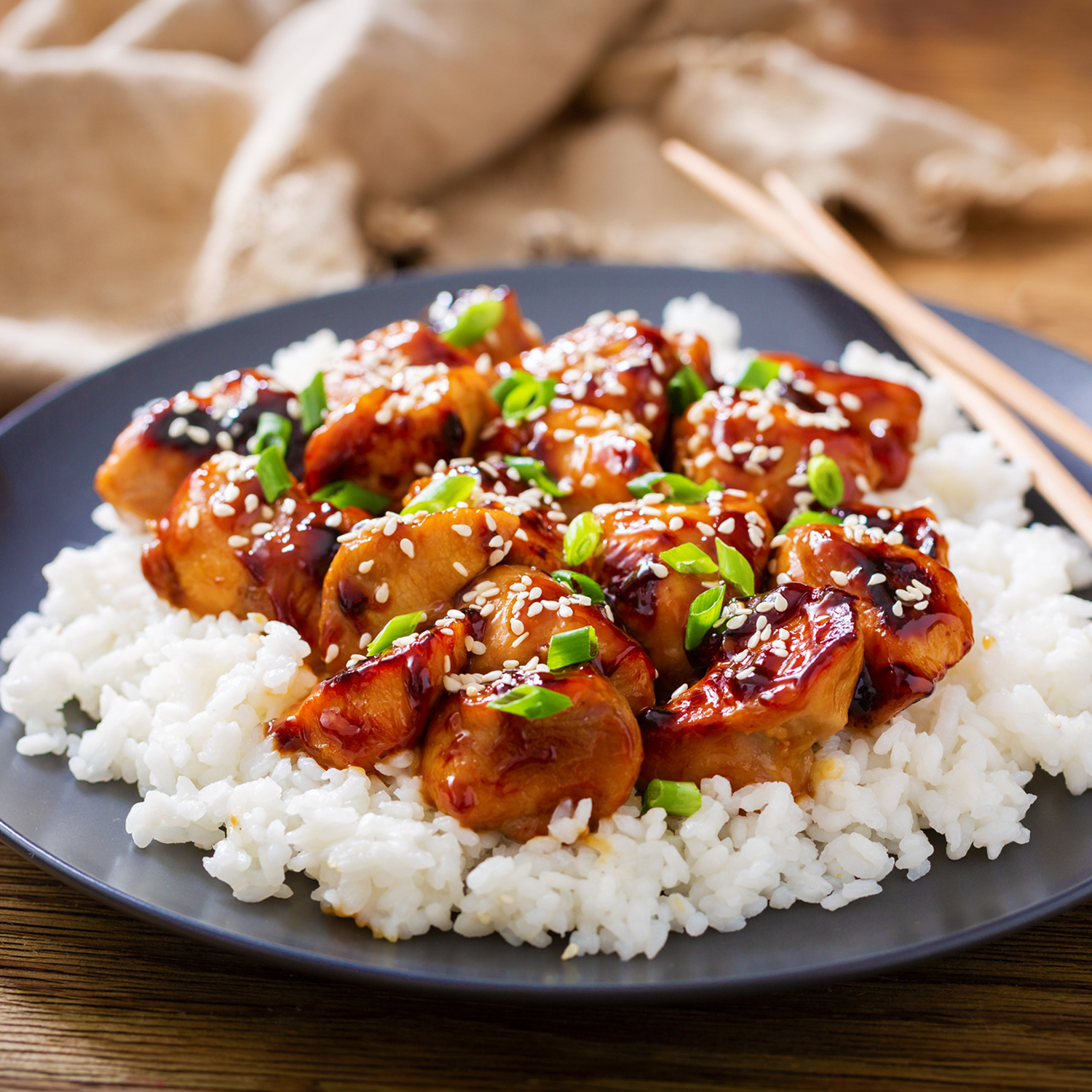 Teriyaki Chicken & Rice
